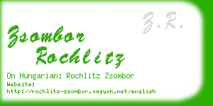 zsombor rochlitz business card